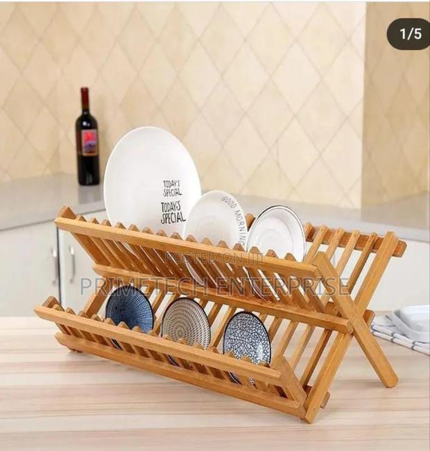Imported Bamboo Dish Rack - main view