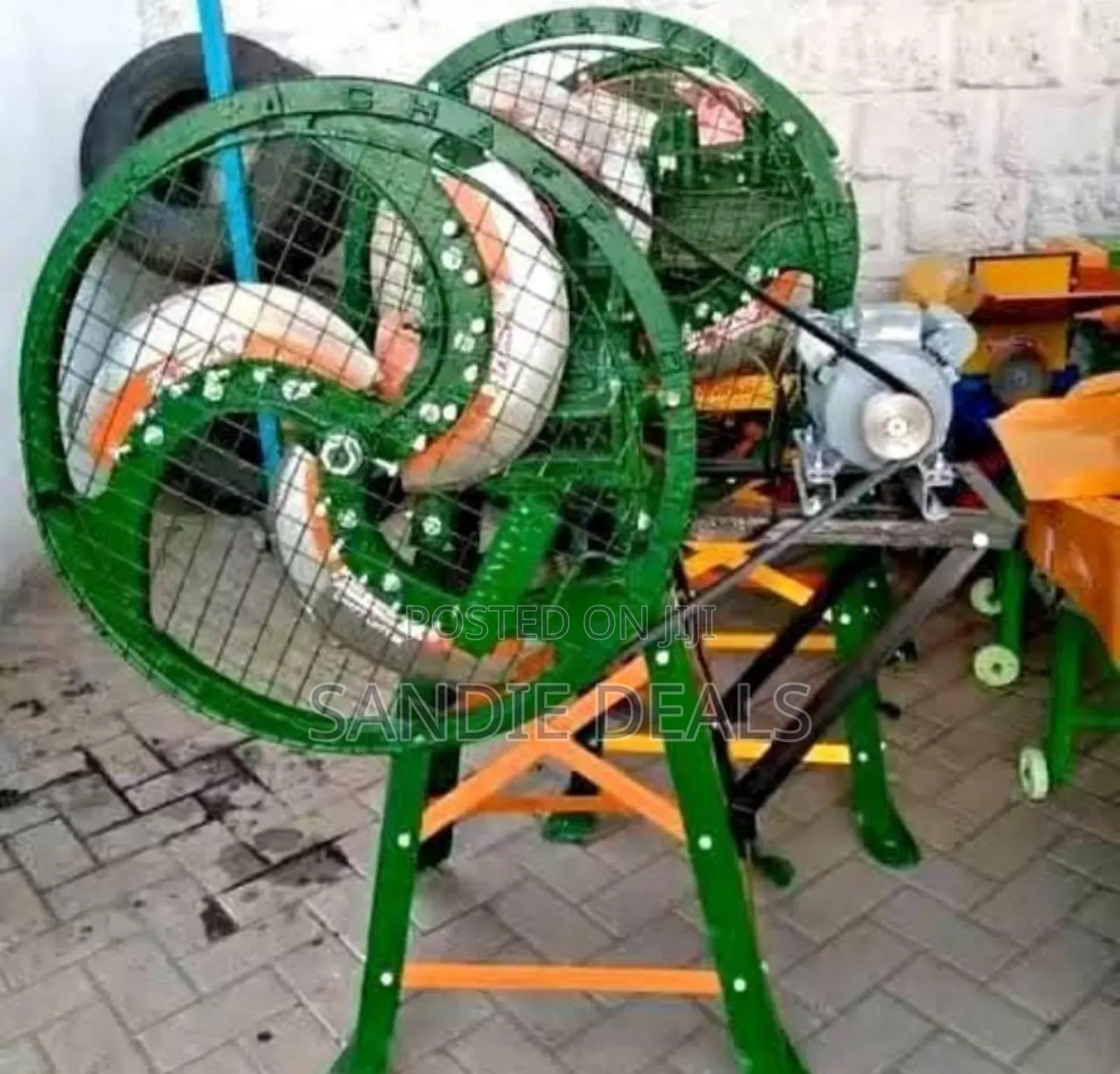 3 Blade Feed Machine
