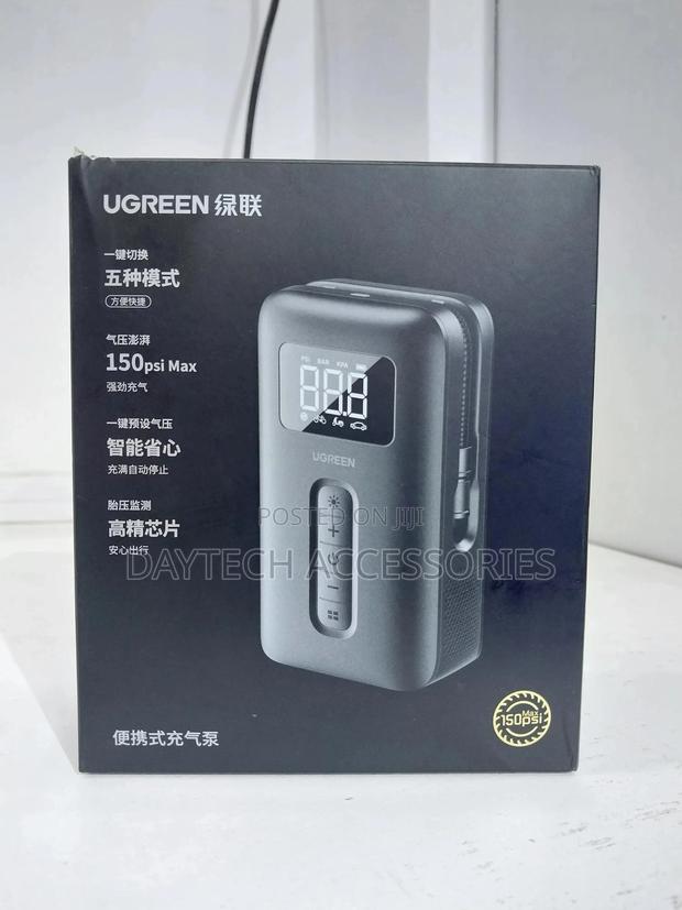 Ugreen Car Air Compressor Portable 12v Electric Tyre Inflator Pump