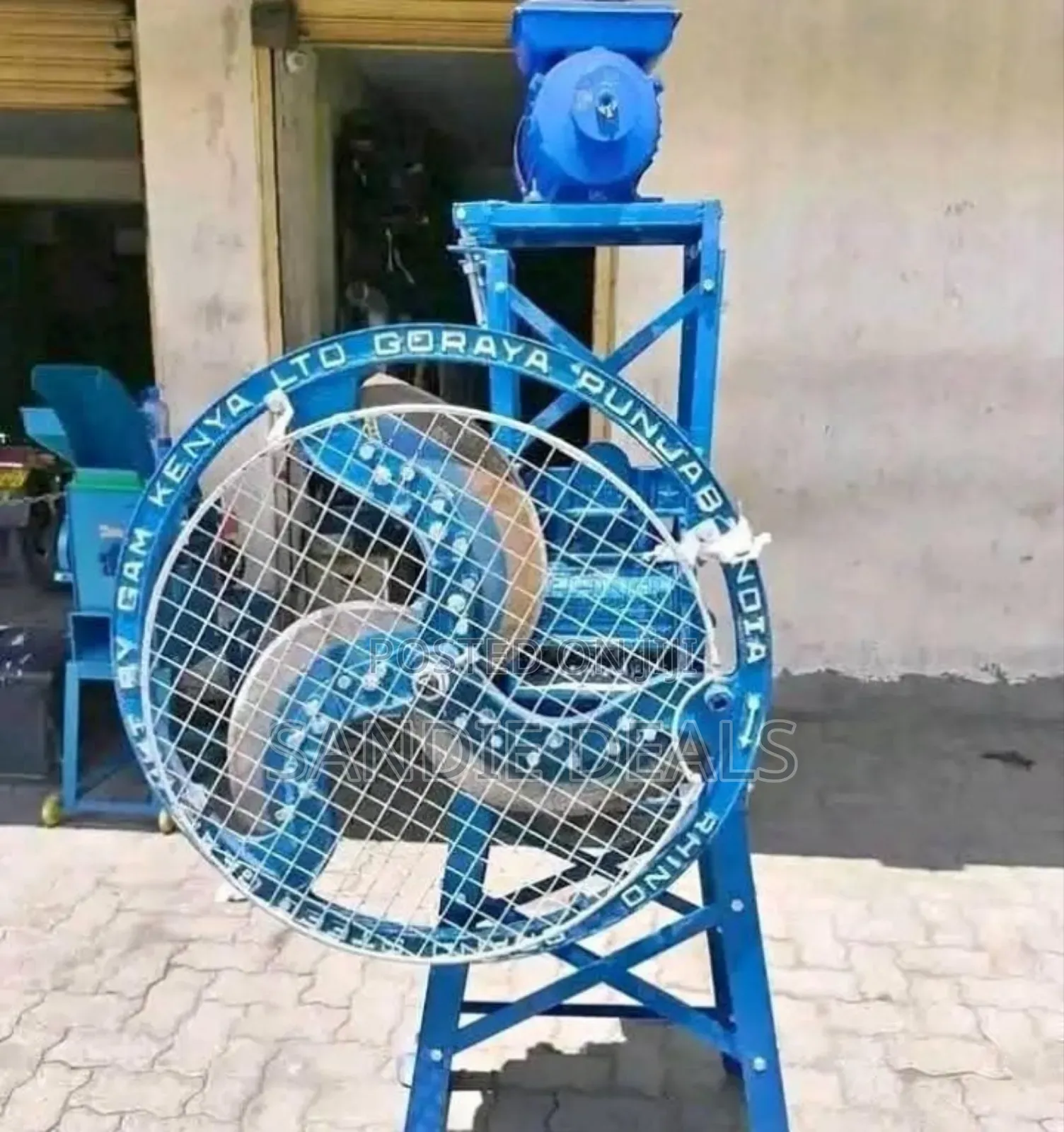 Heavy Duty 3 Blade Chaff Cutter