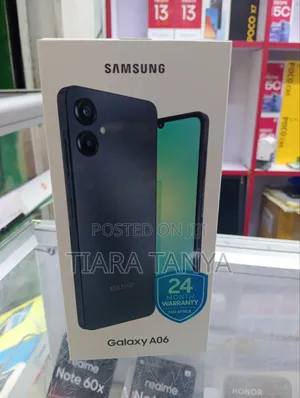 New Samsung Galaxy A06 64 GB Black