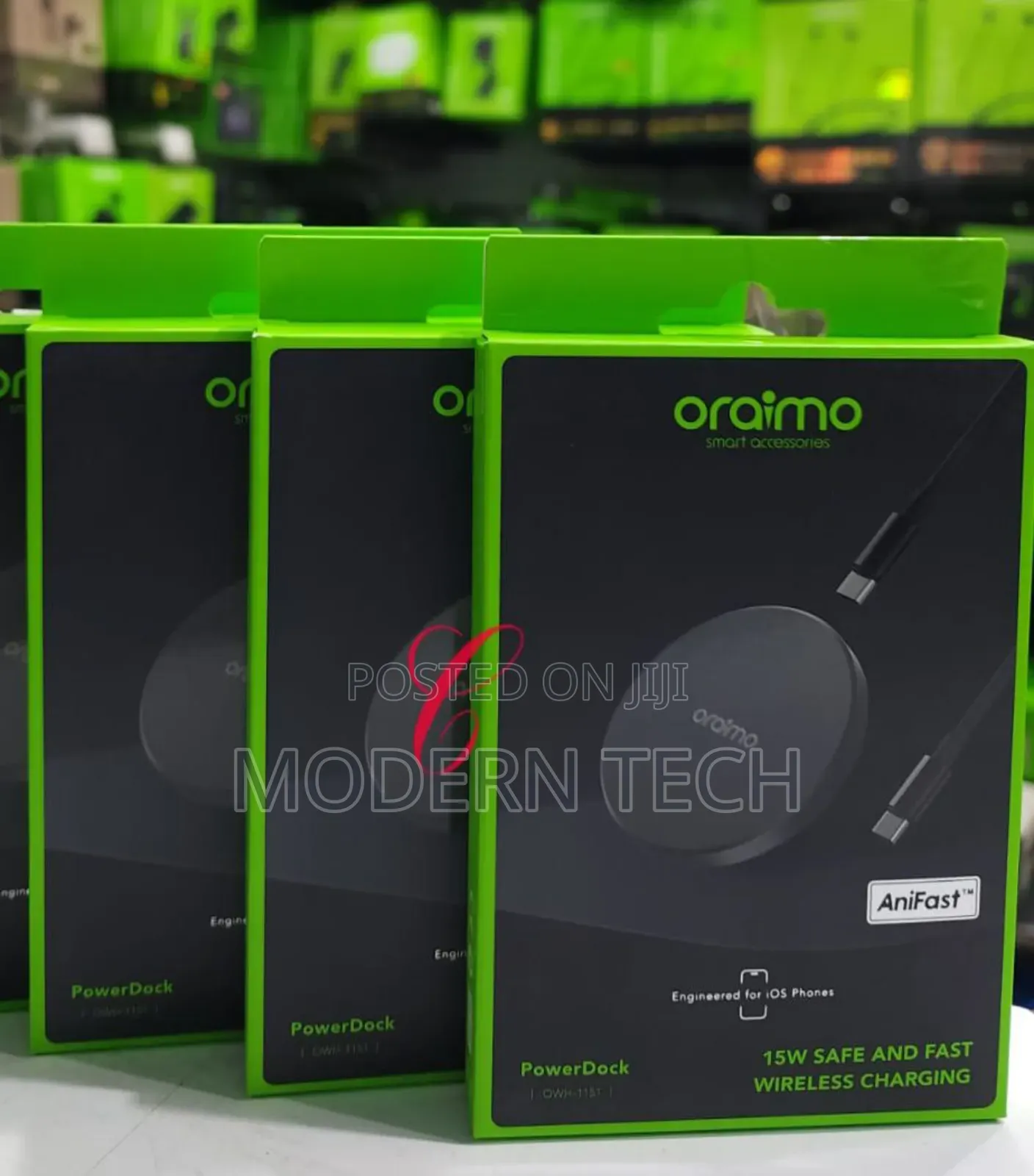 Oraimo Powerdock 15w Magnetic Wireless Charging Pad