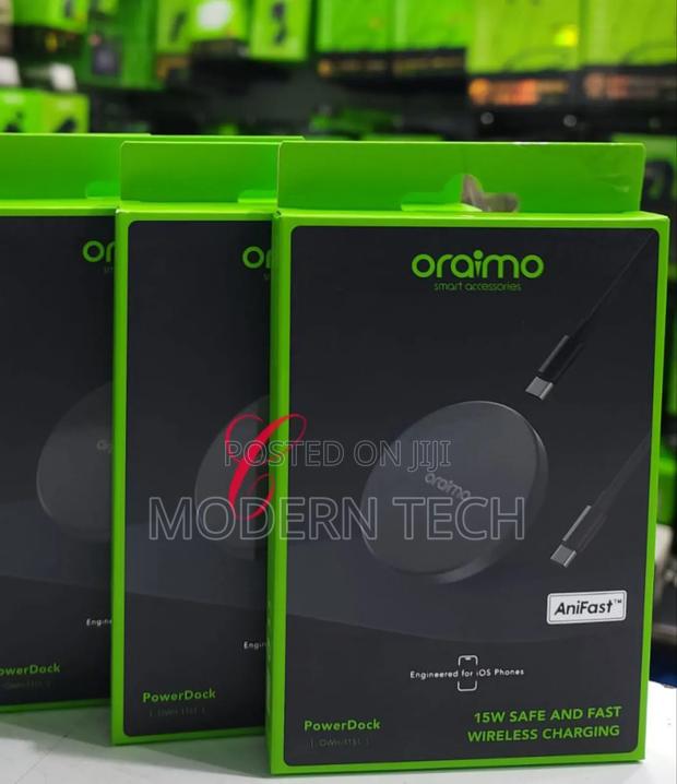 Oraimo Powerdock 15w Magnetic Wireless Charging Pad Owh-1151