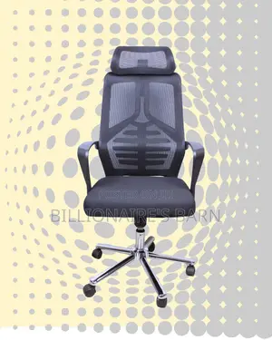 Imported High Back Mesh Office Chair | Steel Frame