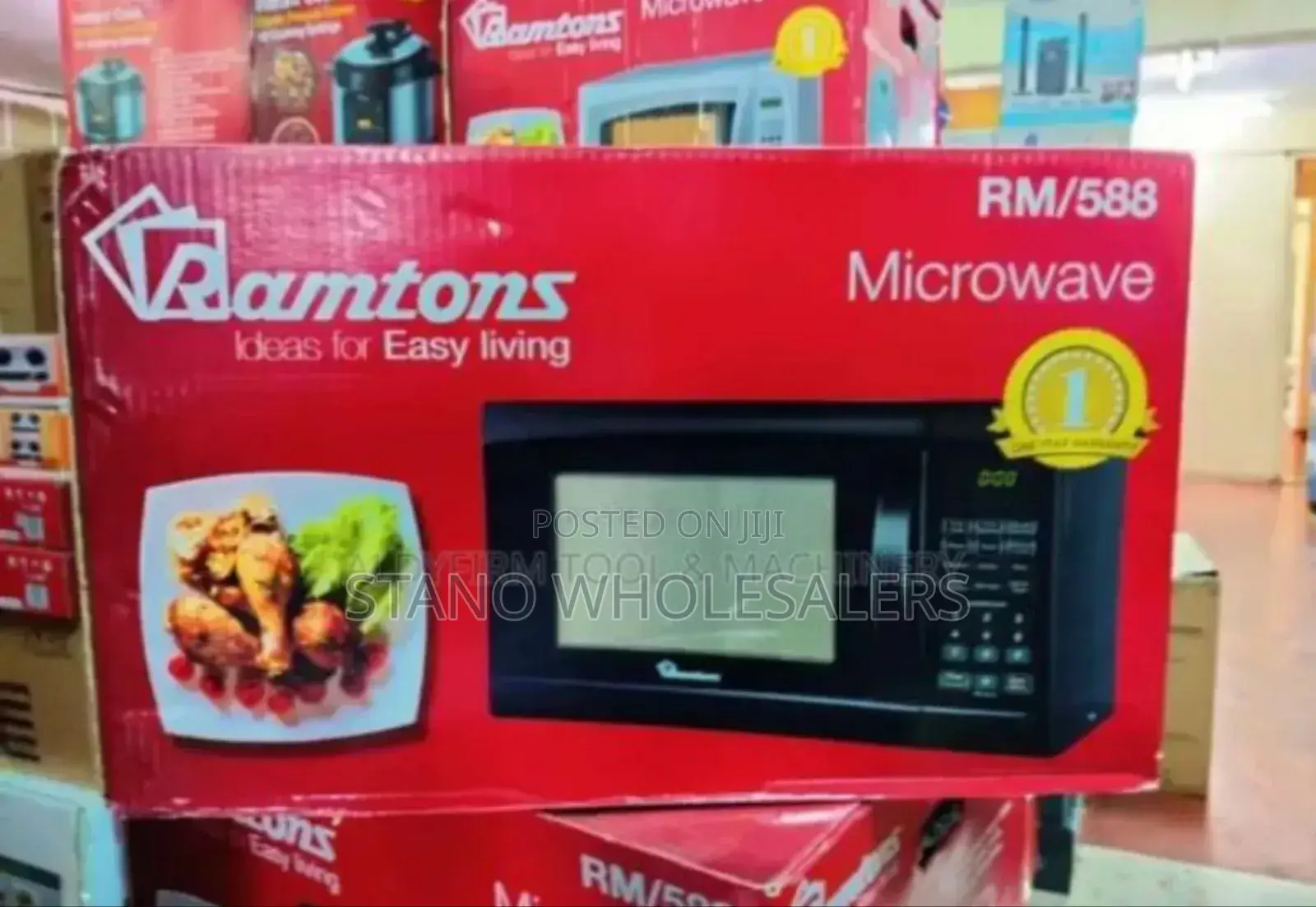 Colour Black - Ramtond Digital Microwave
