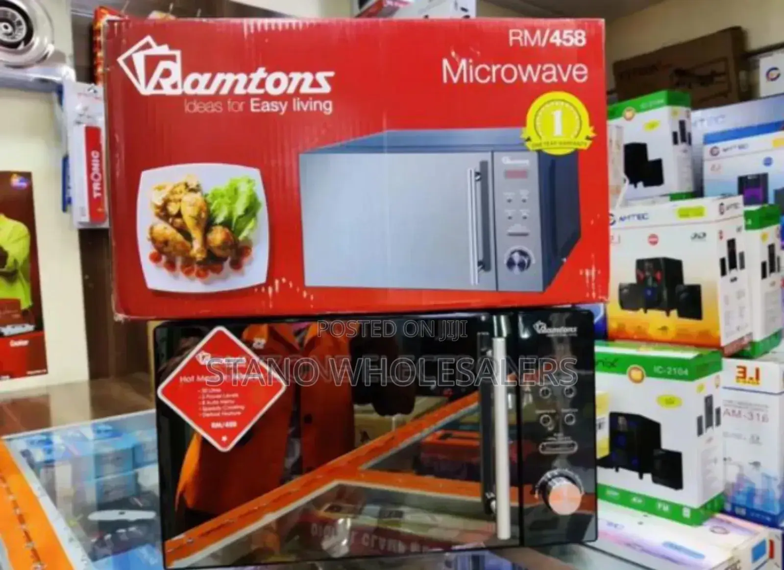 Colour Silver - Ramtons Digital Microwave