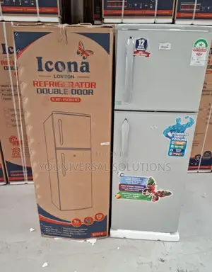 Icona 138 Litres Double Door Refrigerator With Handle