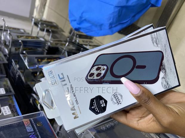 Owkey Samsung Galaxy S23 Ultra Case With Magsafe Translucent - thumbnail 3