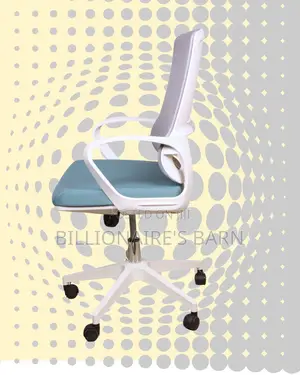 White Ergonomic Mesh Office Chair (Stylish) — Restocked!