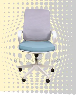 White Ergonomic Mesh Office Chair (Stylish) — Restocked!