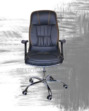 Executive Leather Office Chair | Pro-Grade High-Density Foam Seat