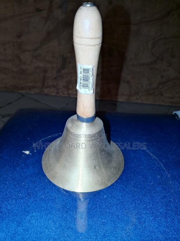 Golden School Bell 11cm - main view