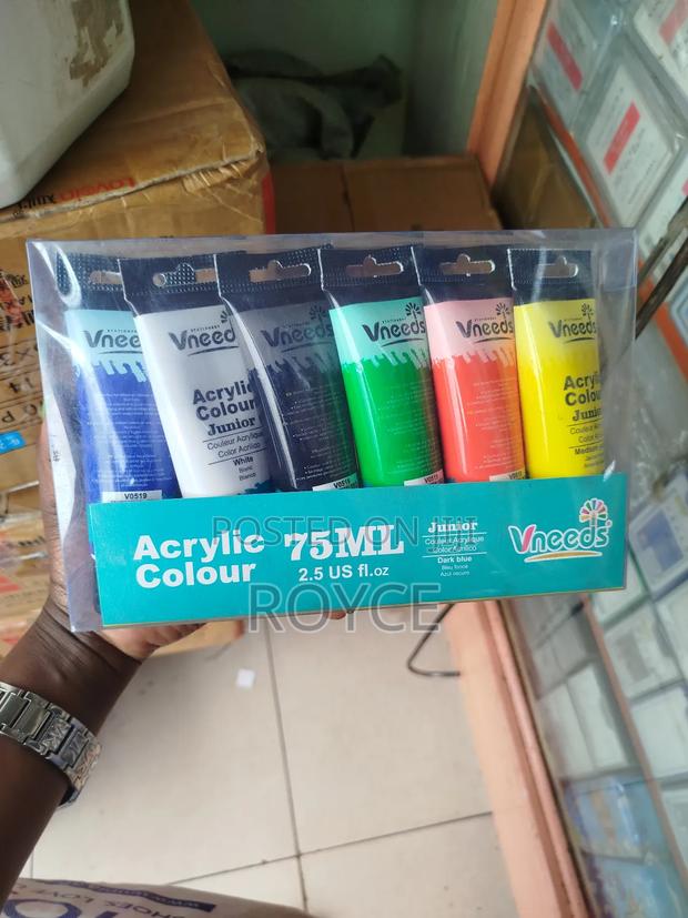 Vneed Acrylic Colour Set- 6pcs - main view