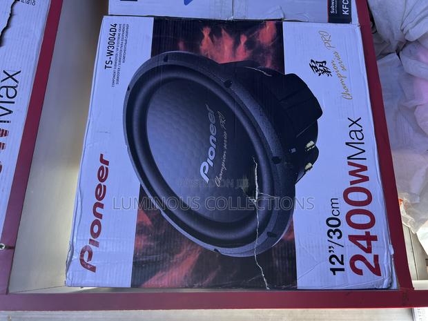 Pioneer Ts 3004d4. 2400watts Powerful Double Coil Subwoofer