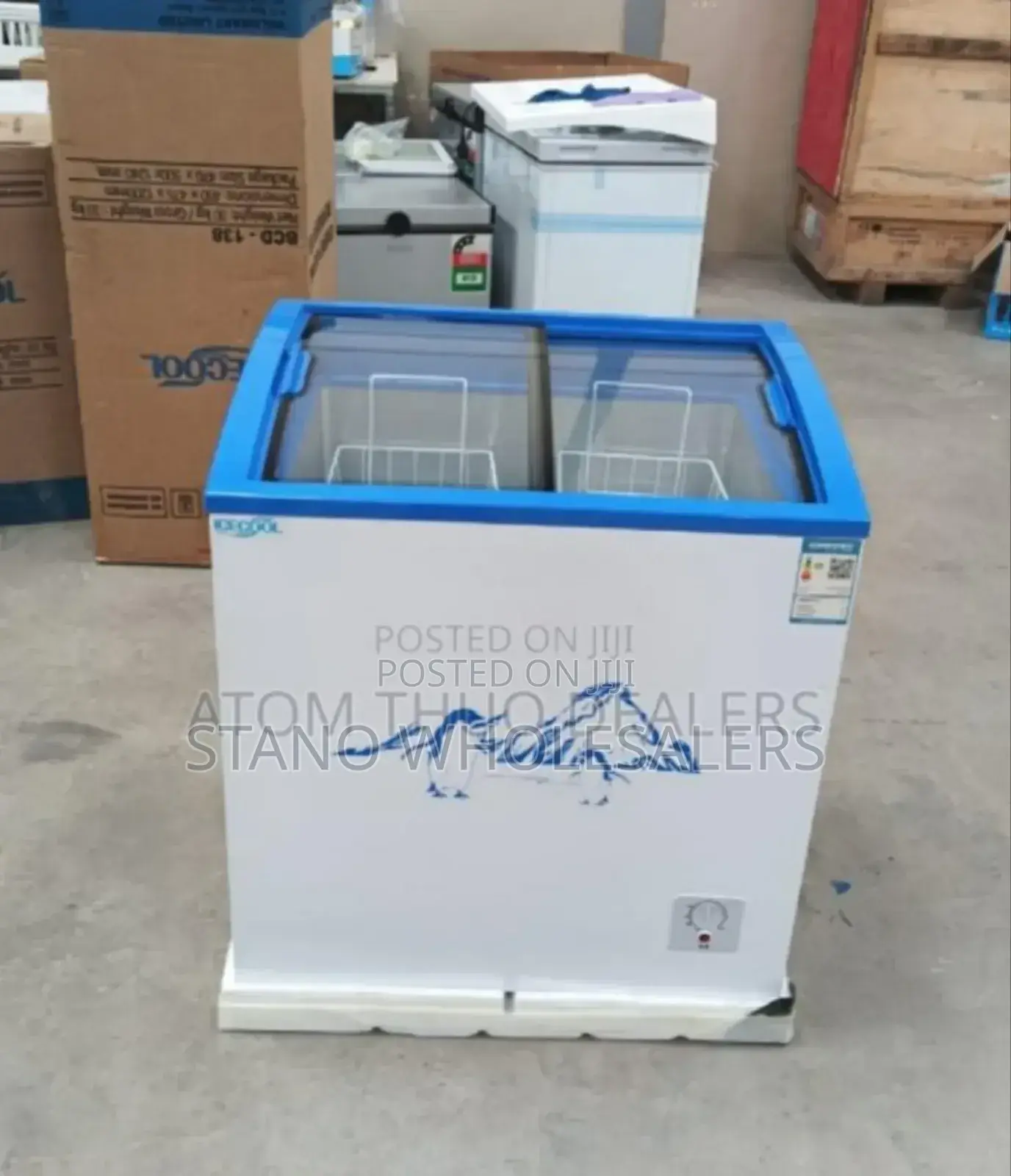 White 159litres Deep Freezer