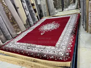 Persian Maroon Heritage Floor Carpet 5/8