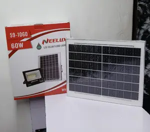 Neelux 60w Led Solar Flood Light – Powerful Outdoor Lighting Solution