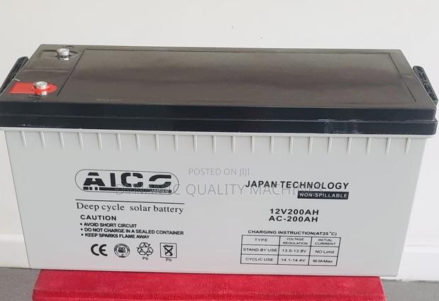 Aico Deep Cycle Solar Battery 200ah 12v - main view