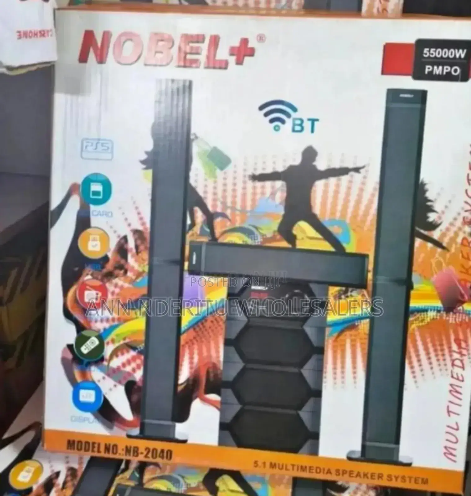 Black - Nobel 2040 Home Theatre