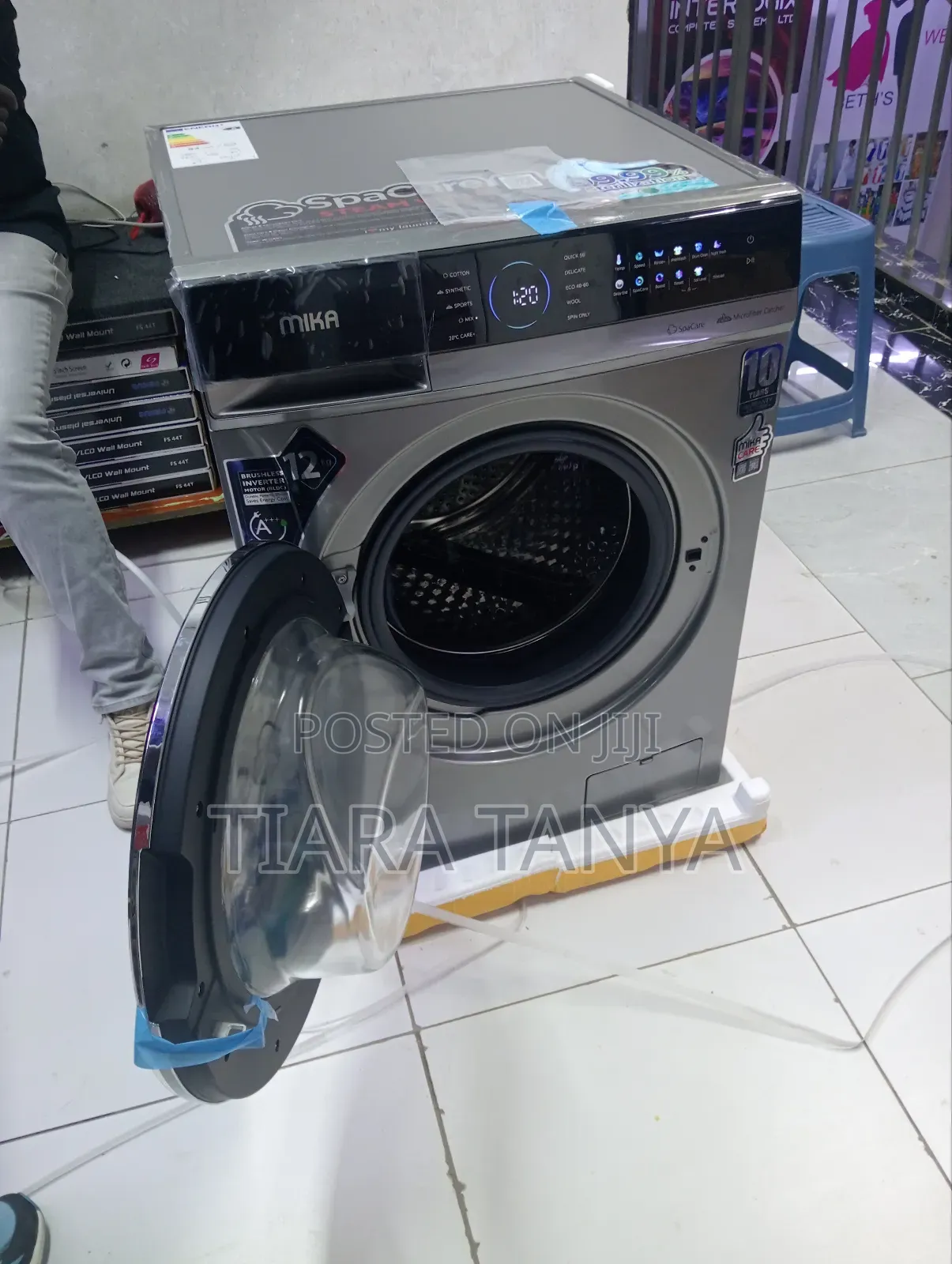 Mika 12kg Front Load Washing Machine Mwaf13312dsv