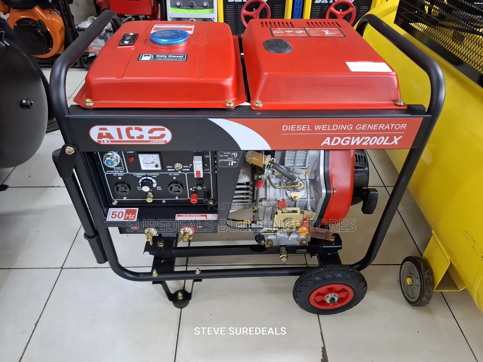 Aico Adgw200lx Diesel Welding Generator
