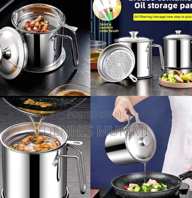 Oil Filter/ Sieve Capacity 1.4 LitresMade of Polished Stainles Steel - main view