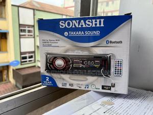 Sonashi Brand New Car Radios With. Bluetooth, Fm, Usb. Aux - thumbnail 2