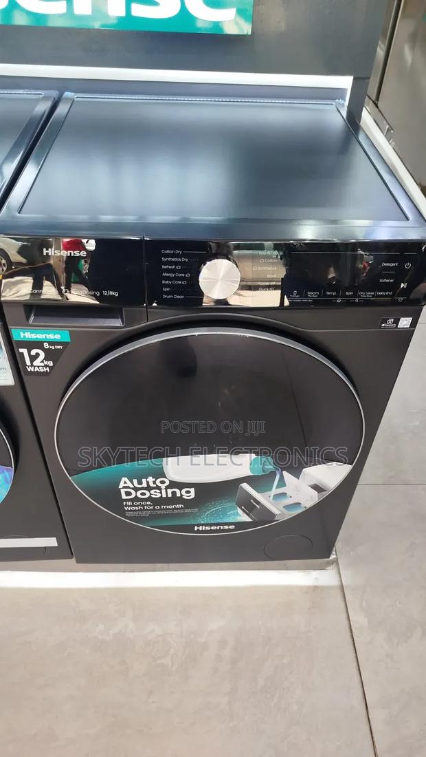 Hisense 12/8kgs Wash and Dryer