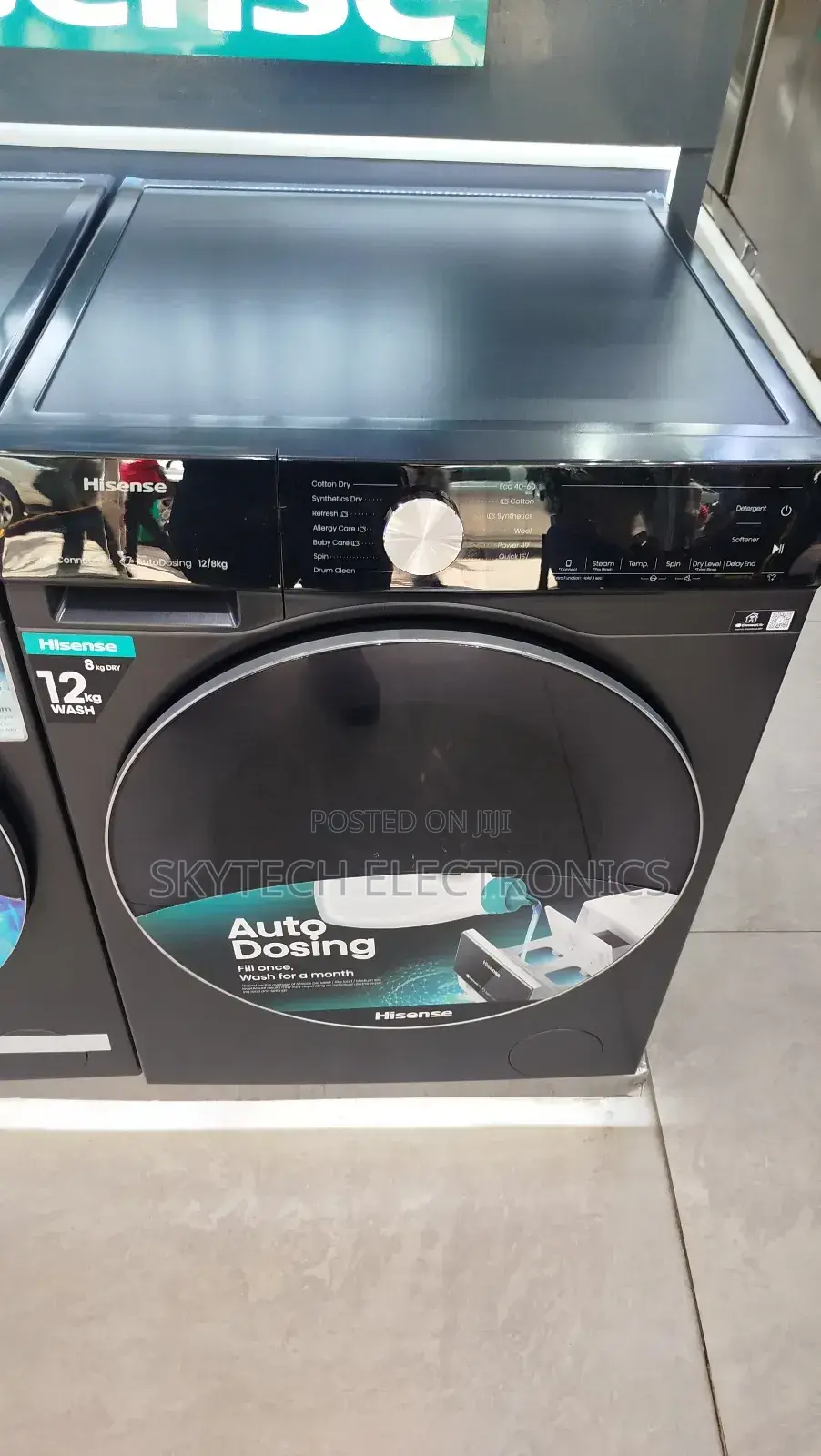 Hisense 12/8kgs Wash and Dryer