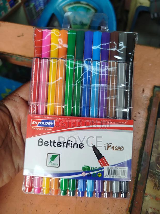 Color Pens-12pcs - thumbnail 3