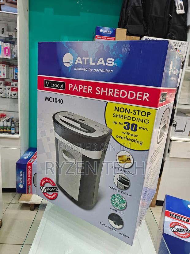 Atlas Mc1040 Microcut 10 Sheets Shredder - main view