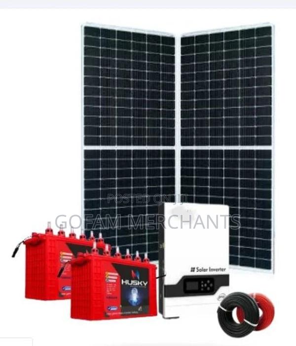 3kw-3kva 3000w Premier 3.2 Hybrid Inverter and Husky Tubular Solar Kit