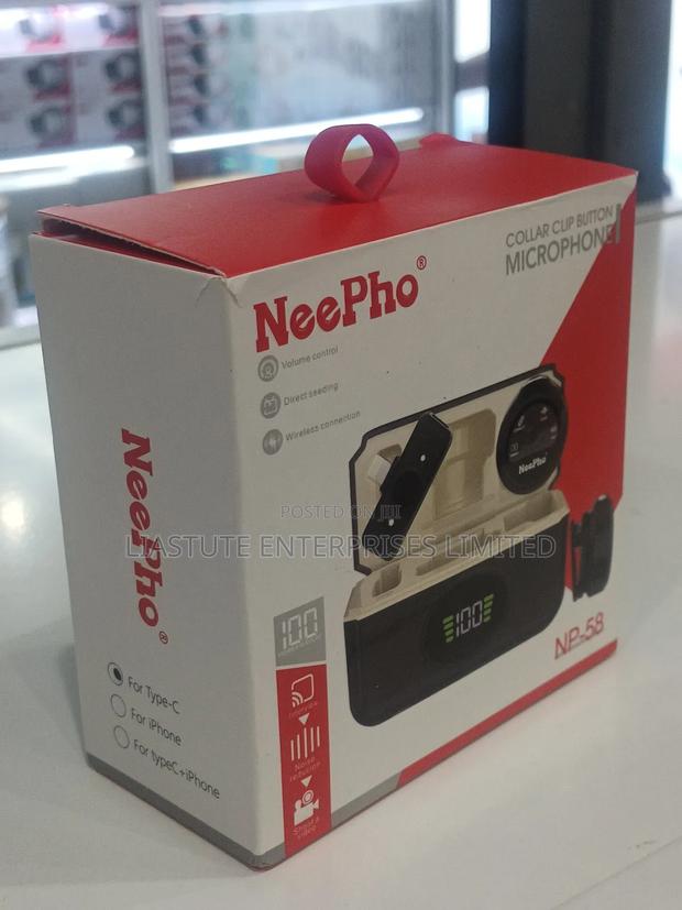 Neepho Np-58 Vlog Microphone – Noise Reduction Long-Range Connection - thumbnail 2