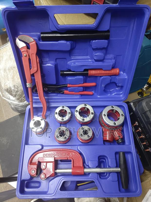 Pipe Threader Kit With 6 Dies,Pipe Cutters - main view