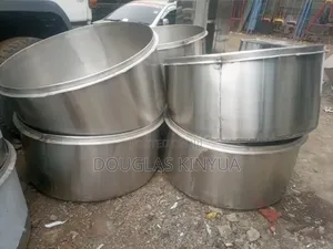 Stainless Steel Commercial Sufuria 100ltrs