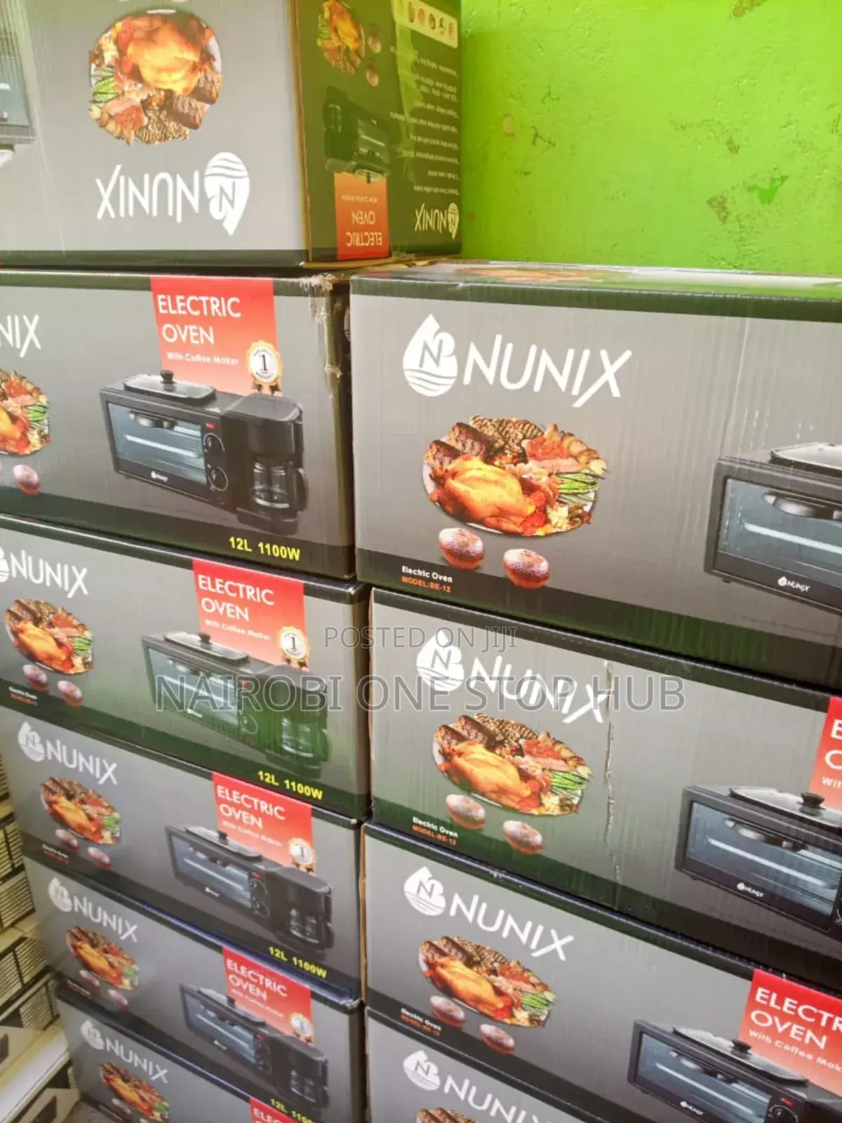 20litres Compact Nunix Electric Baking and Roasting Oven