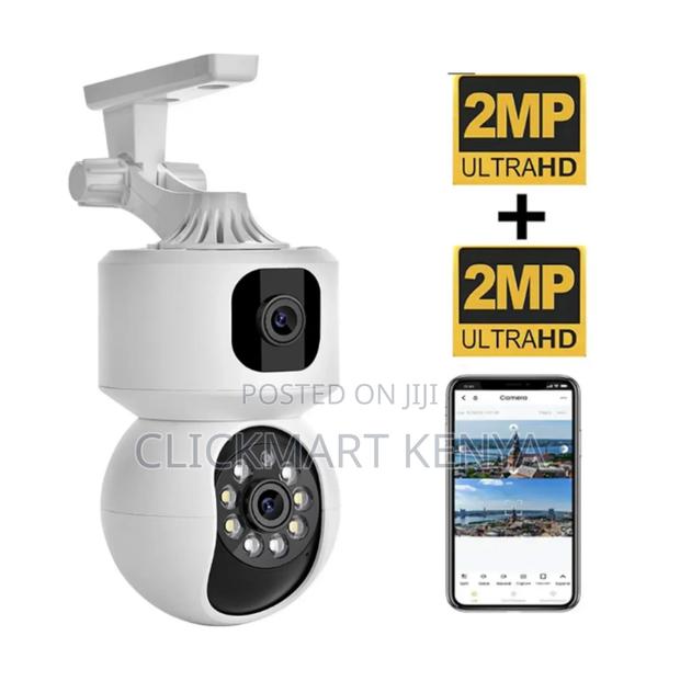 Dual Cctv Camera 360° Hd Cctv Camera - thumbnail 3