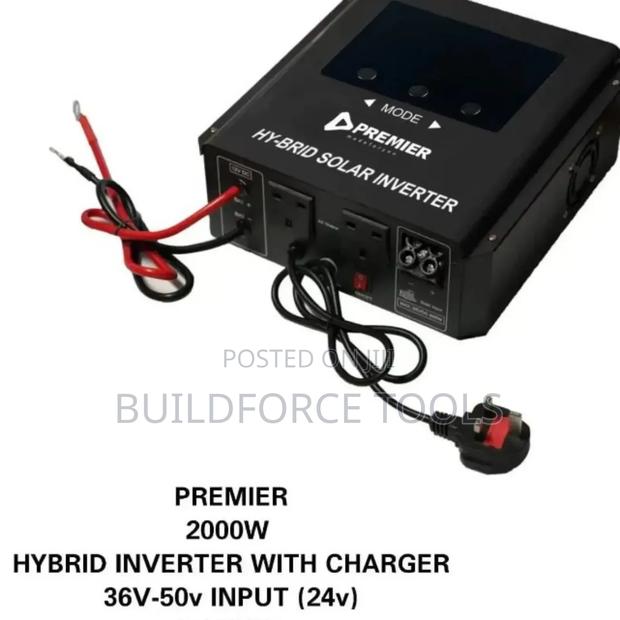 36v-50v Premier 24v Hybrid Inverter With Charger