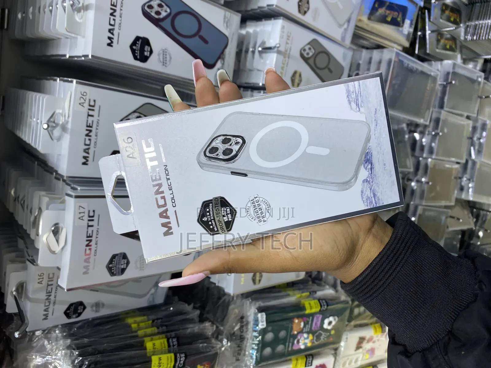Elmo3ezz Samsung Galaxy A26 Clear Case Compatible With Magsafe