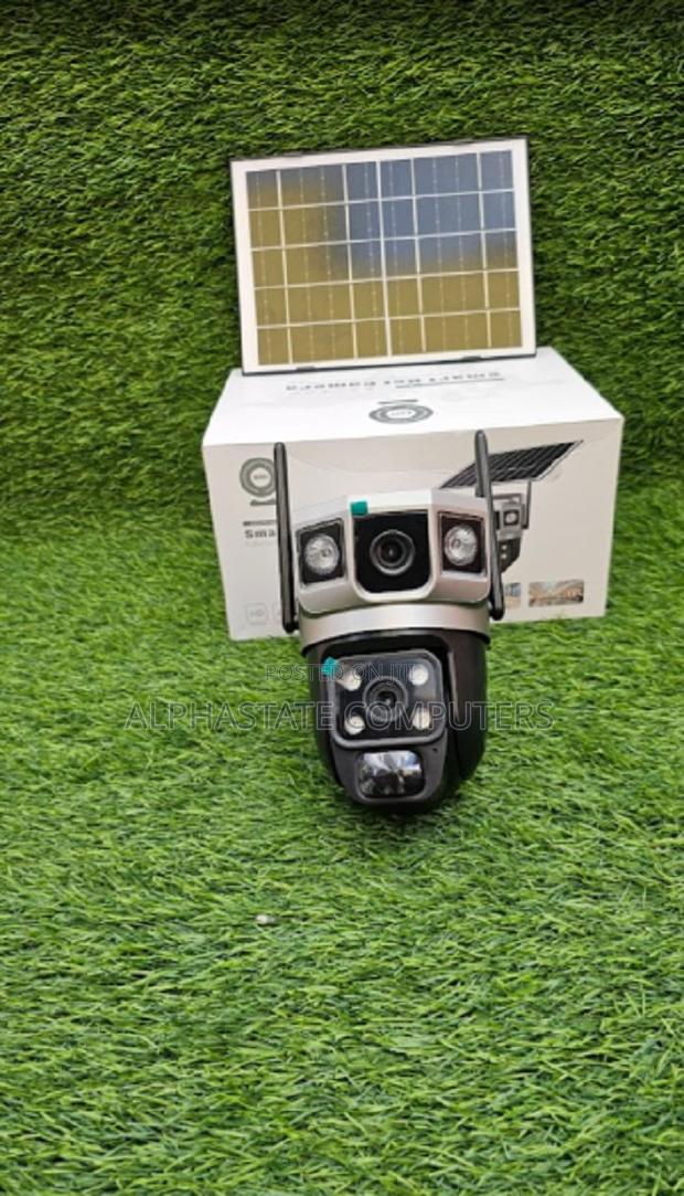 V380 Pro Dual Wifi Solar Camera 4mp Ptz, Night Vision, V380 Pro App