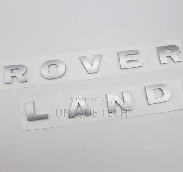 Land Rover Silver Logo Replacement Badge