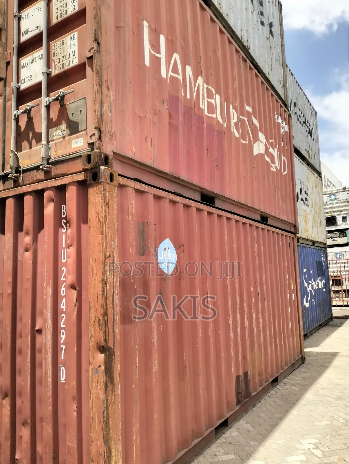 Hello! 20ft Empty Shipping Containers Available