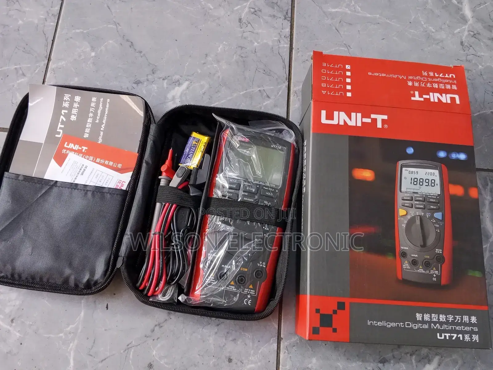 Intelligent Digital Multimeter. Ut71