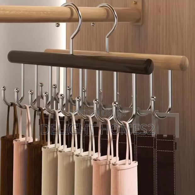 Wooden Plank Multipurpose 8 Hook Hanger_car