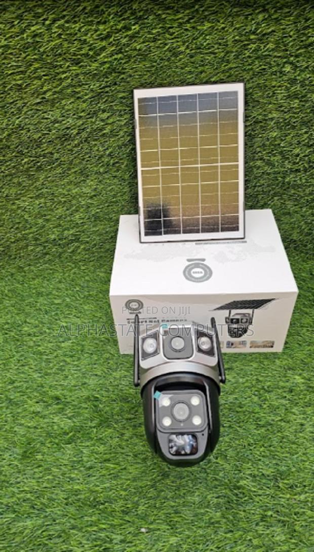 4mp Smart V380 Dual Lens Wifi 4g Sim Card Solar Panel Security - main view