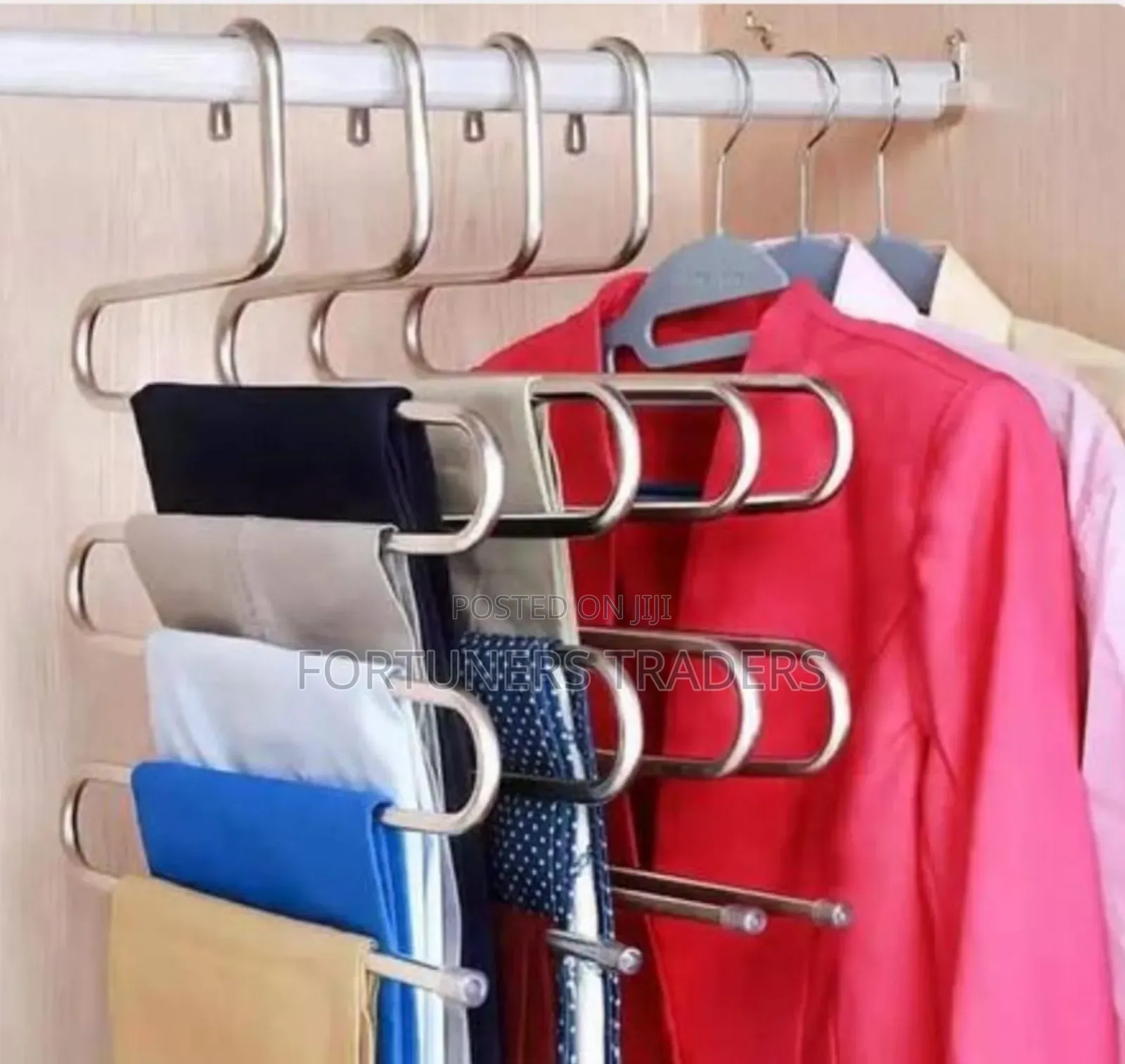 5 Layer Non Slip,S-Shaped Hangers