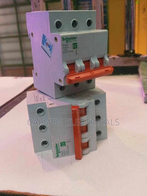 Schneider 125a MCB 3pole - thumbnail 3