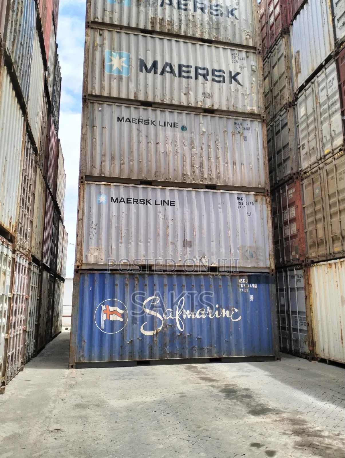 20ft Dry Shipping Containers