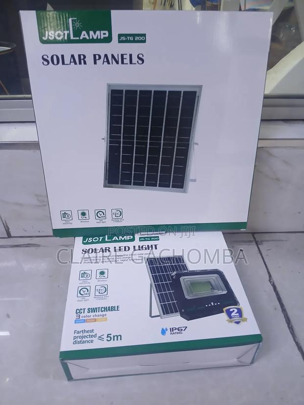 Js-Tg 200watts Solar Floodlight - main view