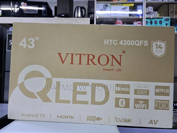 Vitron 43 Inches Qled Tv HTC-4300qfs - thumbnail 2